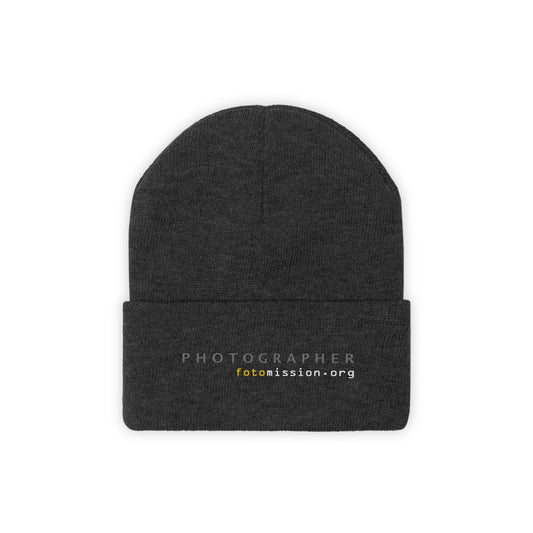 PHOTOGRAPHER fotomission Knit Beanie